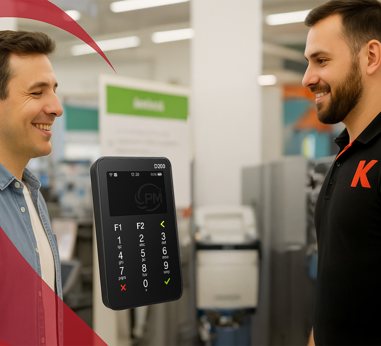 Kotsovolos achieves fast in-store service, eliminating long queues by adopting PAX Technology’s D200 mobile POS