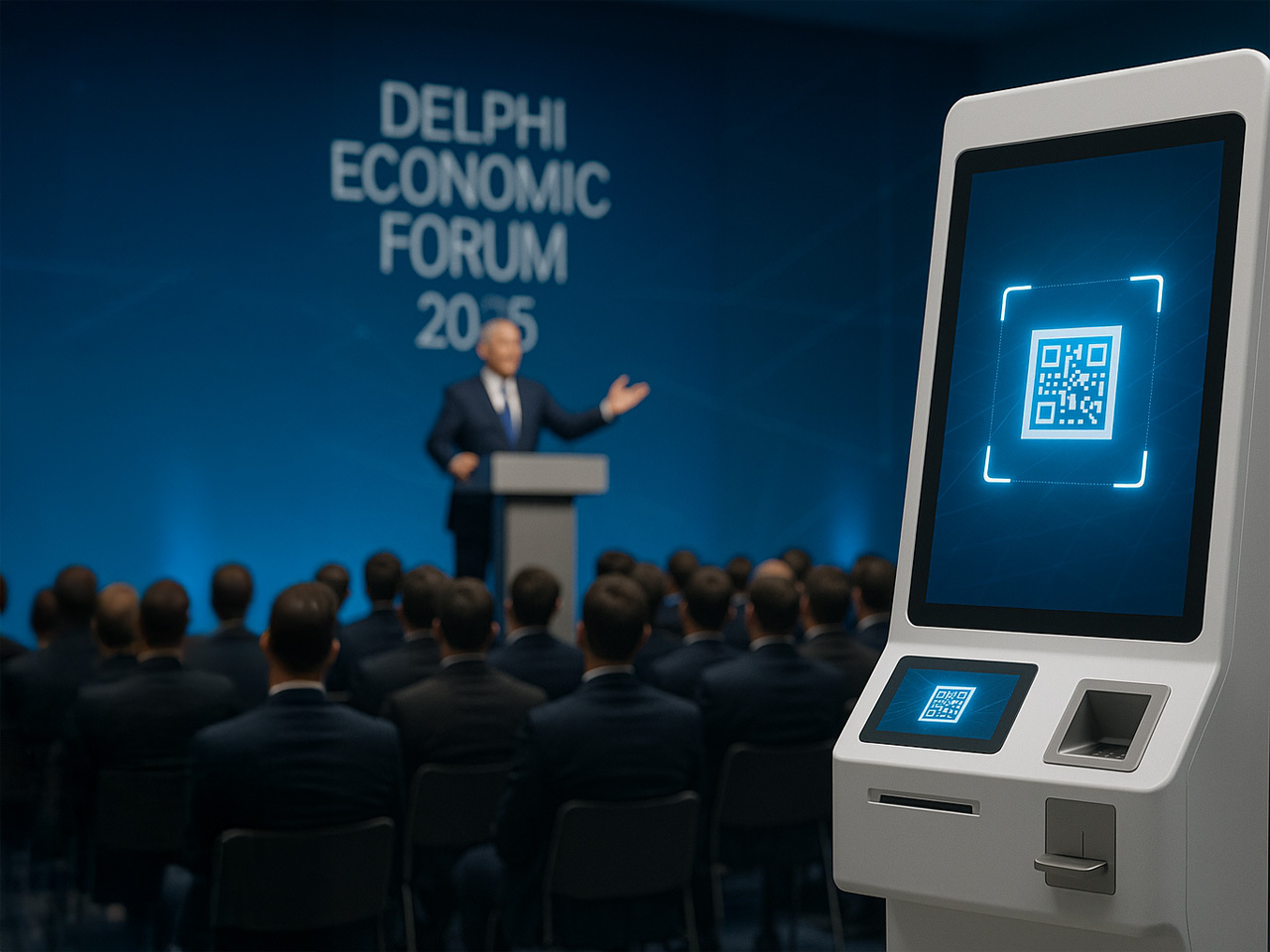 PAX Unattended Kiosks Revolutionize Ticketing at the Delphi Economic Forum